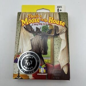 There's A Moose In The House Card Game Gamewright 2004 2005 Ages 8+ 2-5‎ Players